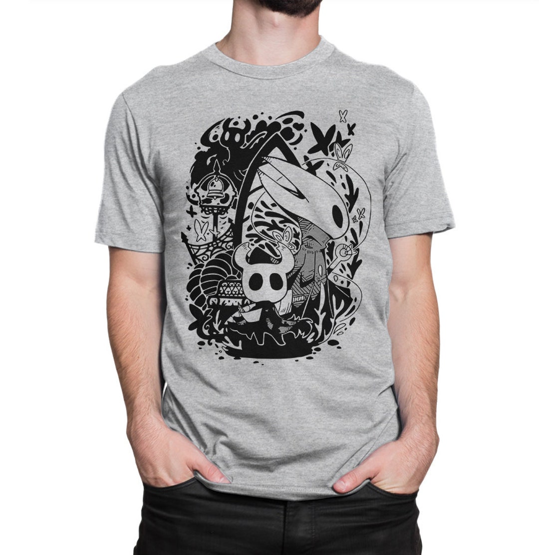 Hollow Knight Art T-shirt, 100% Cotton Shirt, Men's Women's All Sizes ...