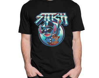 Stitch Rock and Roll T-Shirt, Lilo and Stitch Tee