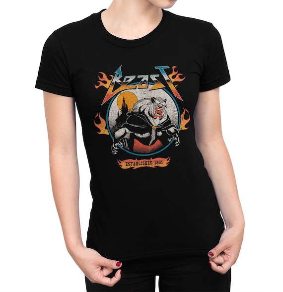 Beast Heavy Metal T-shirt, Beauty and the Beast Tee, Men's Women's