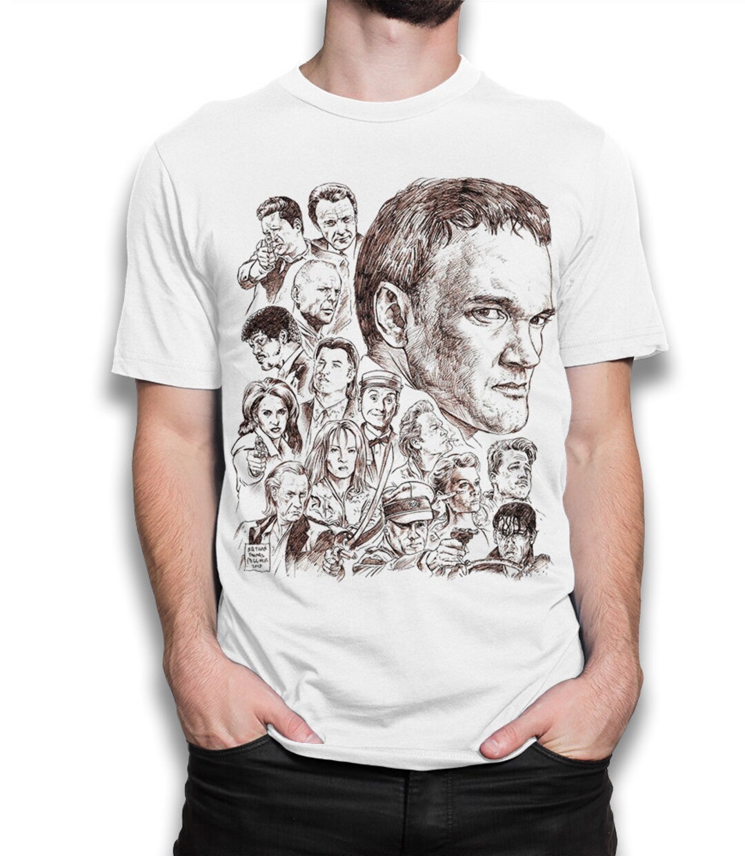 Quentin Tarantino Movies T-shirt Reservoir Dogs Pulp Fiction - Etsy