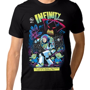 Buzz Lightyear Infinity Adventures T-Shirt, Toy Story Shirt, Men&#39;s Women&#39;s All Sizes (mw-402)