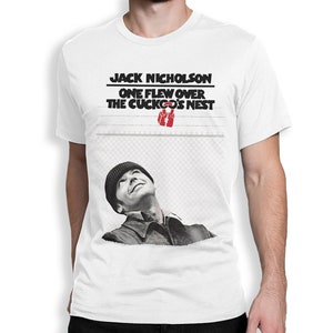 Jack Nicholson One Flew Over the Cuckoo's Nest T-Shirt, Men's Women's All Sizes (mw-281)