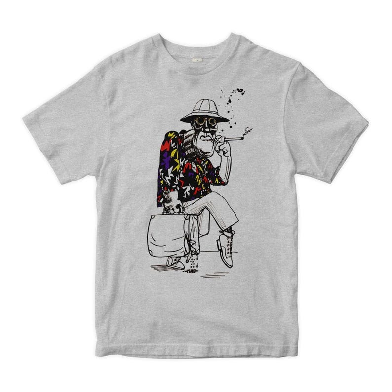 Fear and Loathing in Las Vegas Art T-Shirt, Hunter S. Thompson Tee, Men's Women's All Sizes (mw-120) image 6