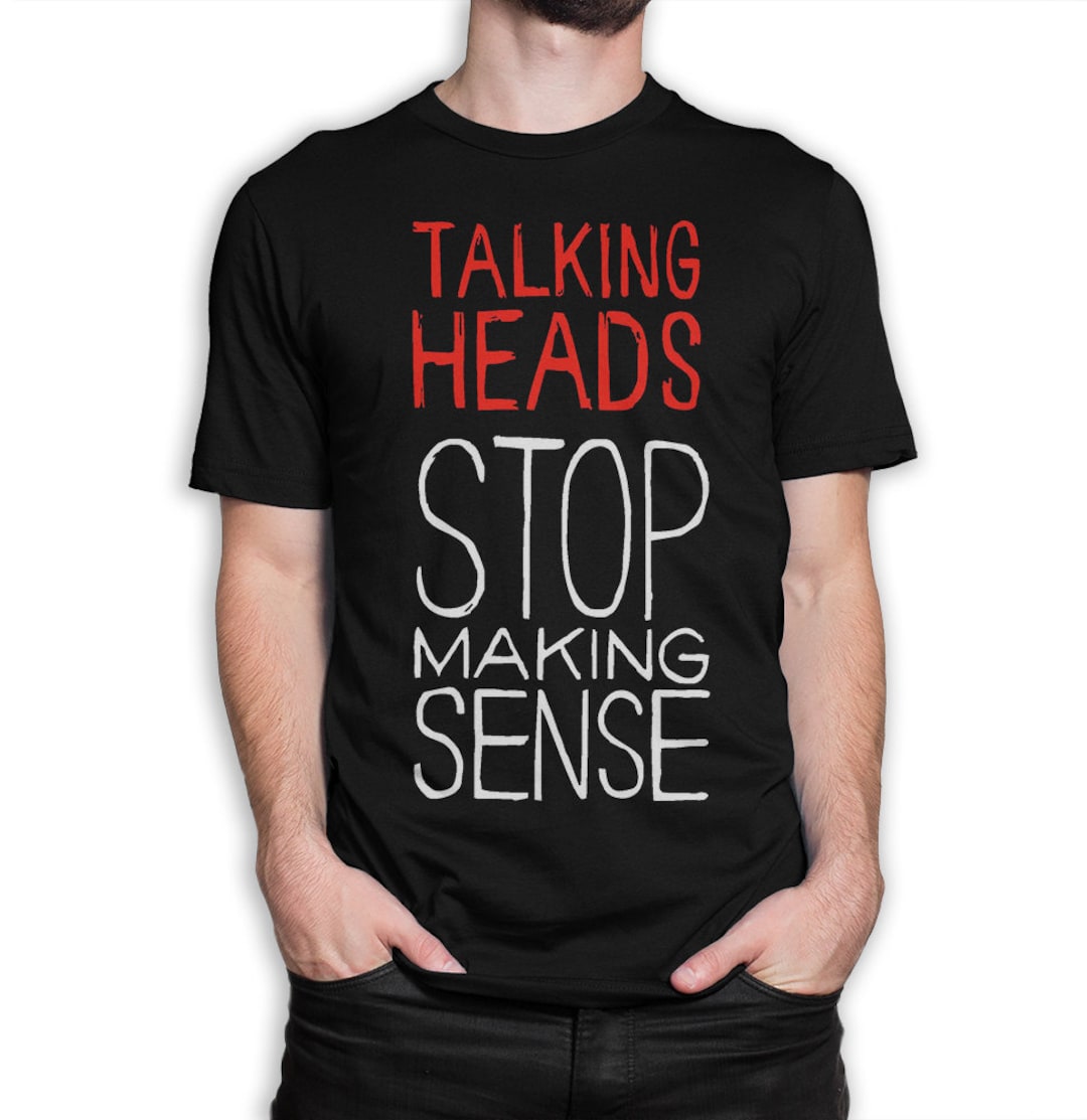 Talking Heads Stop Making Sense T-shirt, 100% Cotton Shirt, Men's