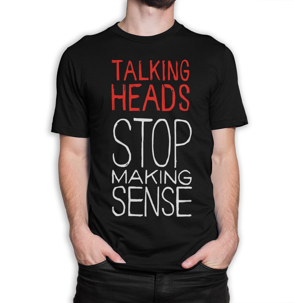 Talking Heads Stop Making Sense T-shirt, 100% Cotton Shirt, Men's