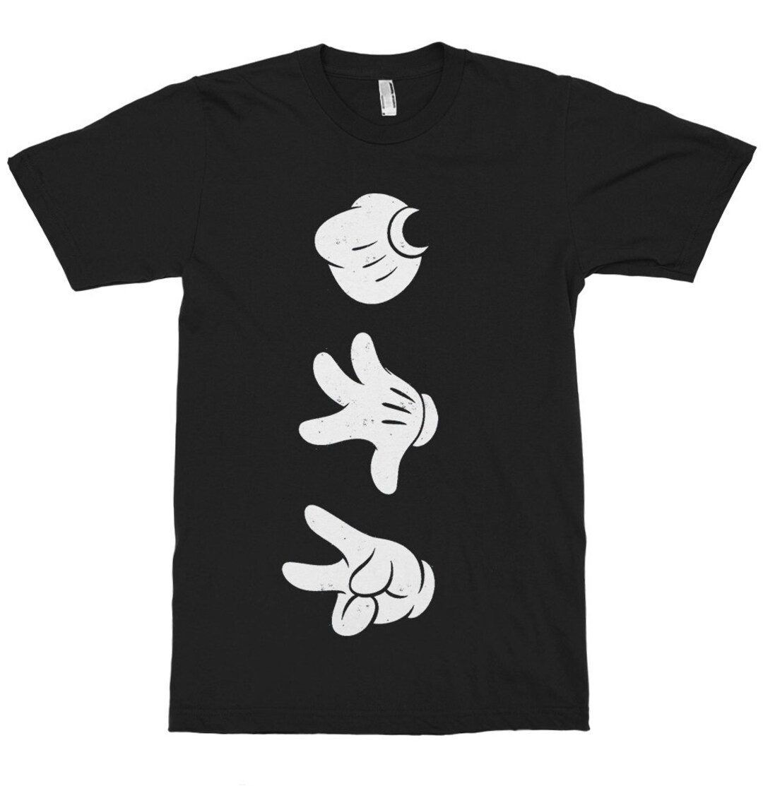 Mickey mouse rock paper scissors sweatshirt hotsell