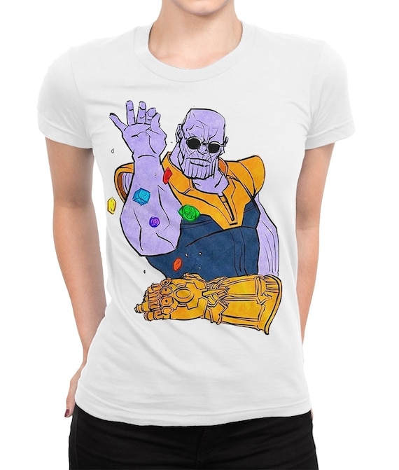Funny thanos t shirt Clearance