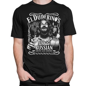 The Big Lebowski White Russian T-Shirt, Men&#39;s Women&#39;s All Sizes (mw-196)
