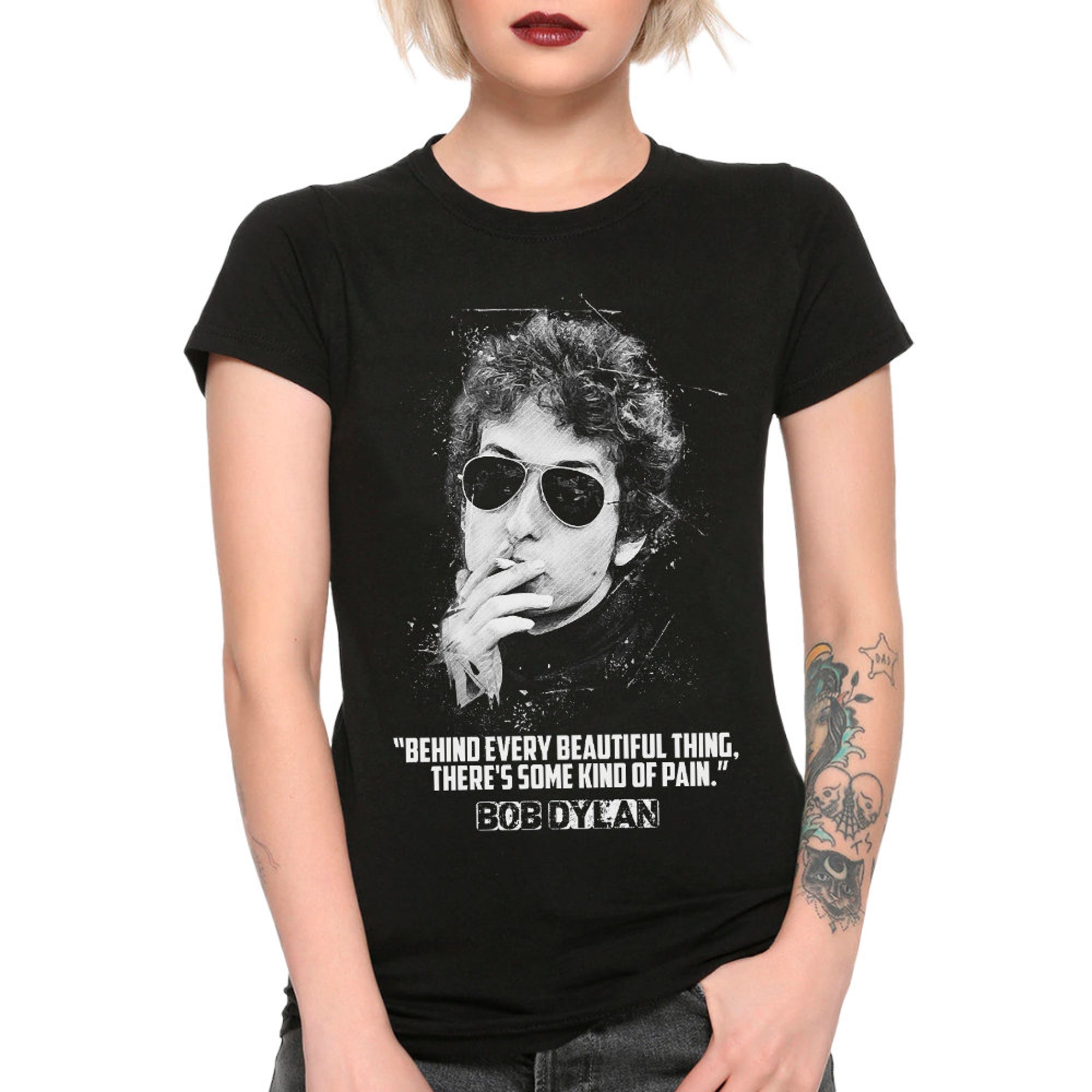 Discover Bob Dylan Quote T-Shirt, Men's Women's All Sizes