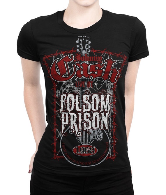 Johnny cash t shirt dames new arrivals