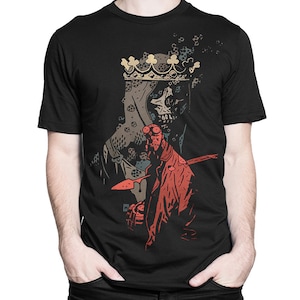 Hellboy Art T-Shirt, Men&#39;s Women&#39;s All Sizes (mw-103)