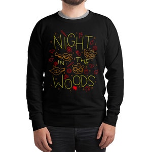 Night in the Woods Sweatshirt and Hoodie / Unisex Sizes (mw-111)