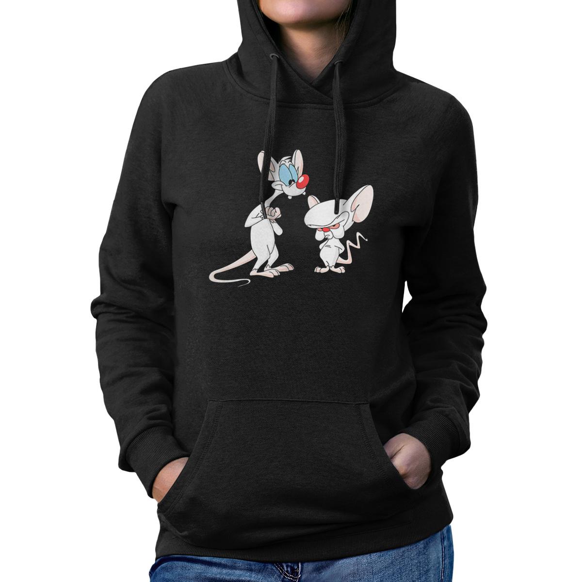 Pinky and the Brain Hoodie and Sweatshirt / Unisex Sizes (mw-332 