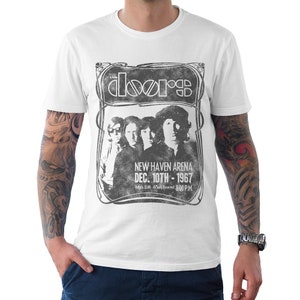 The Doors New Haven Arena Concert T-Shirt, Men&#39;s Women&#39;s All Sizes (mw-114)