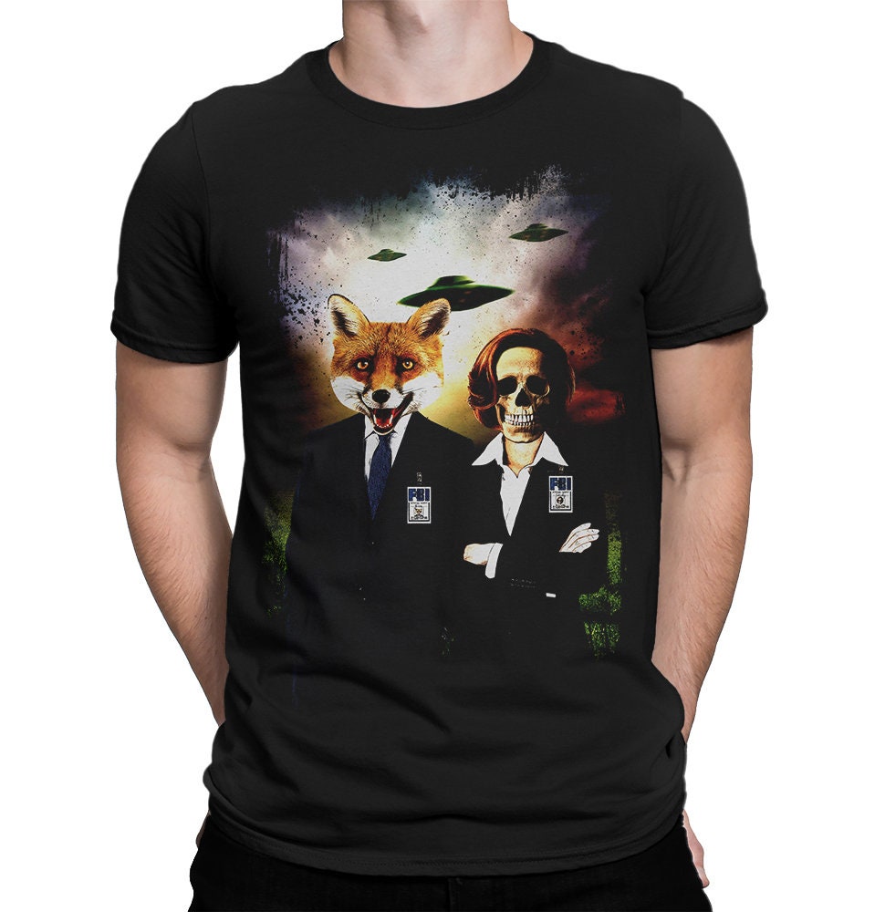 MysticWayApparel The X Files Mulder and Scully Funny T Shirt Men s Women s All Sizes mw 391