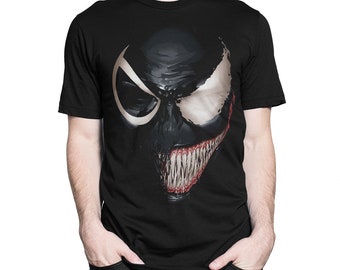 Camiseta Venom Art, camisa 100% algodón, todas las tallas para hombre y mujer (mw-357)