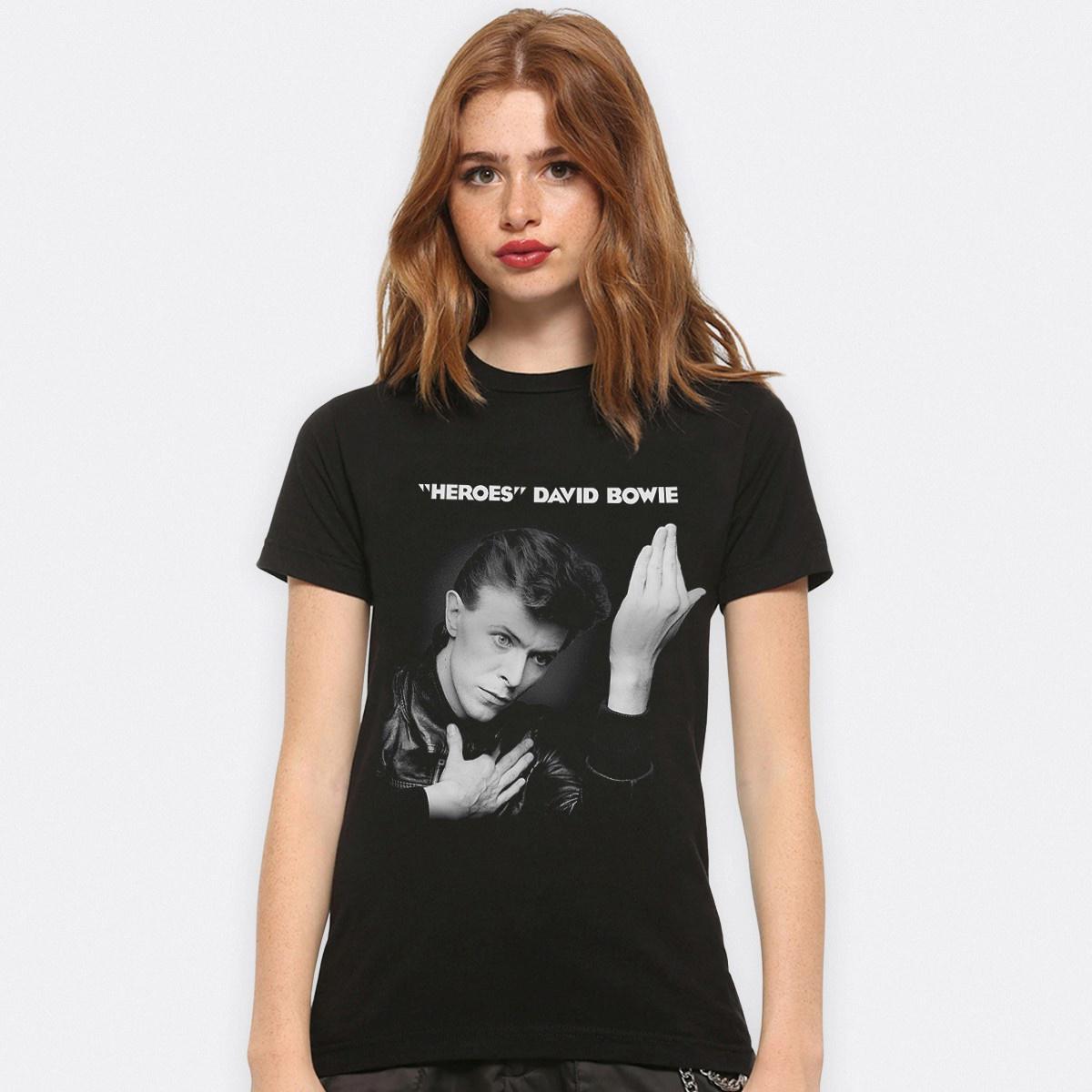 David Bowie Heroes T-shirt, Men's Women's All Sizes (mw-333) - Etsy