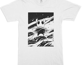 Hollow Knight Graphic T-Shirt, 100% Cotton Shirt, Men&#39;s Women&#39;s All Sizes (mw-337)