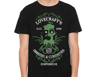 H. P. Lovecraft's Emporium T-Shirt, Men's Women's All Sizes (mw-323)