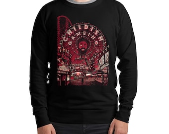 Moletom e blusa de moletom com capuz da turnê This Is America do Childish Gambino / Blusa de moletom com capuz do Donald Glover (mw-123)