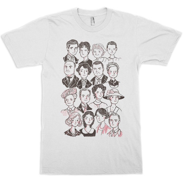Downton Abbey Art T-Shirt, Men's Women's All Sizes (mw-140)