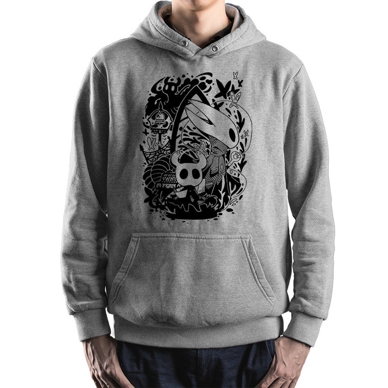 Game Hollow Void Hollow Knight Zipper Hoodie, Sweats à Capuche Zippés Décontractés Pour Hommes, Sweat-shirt Vintage Anime, Veste à Capuche Pour Hommes, Mode