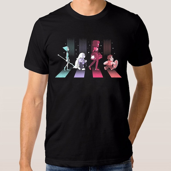 Steven Universe Crystal Abbey Road T-Shirt, Men's Women's All Sizes (mw-348)