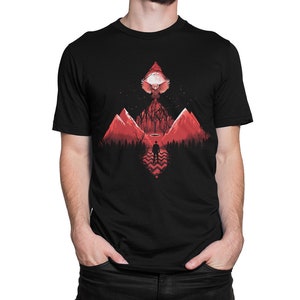 Twin Peaks Art T-Shirt, 100% Cotton Shirt, Men&#39;s Women&#39;s All Sizes (mw-328)