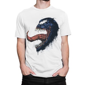 Venom Symbiote T-Shirt, 100% Cotton Shirt, Men&#39;s Women&#39;s All Sizes (mw-201)