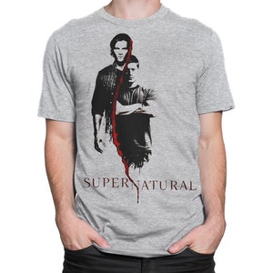 Supernatural Sam and Dean Winchester T-Shirt, Men&#39;s Women&#39;s All Sizes (mw-214)