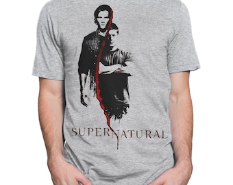 Supernatural Sam and Dean Winchester T-Shirt, Men's Women's All Sizes (mw-214)