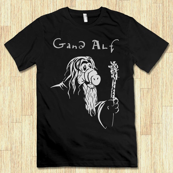Gand Alf Lustig T-Shirt, Gandalf Der Herr Der Ringe Shirt, Herren Damen Alle Größen (mw-154)