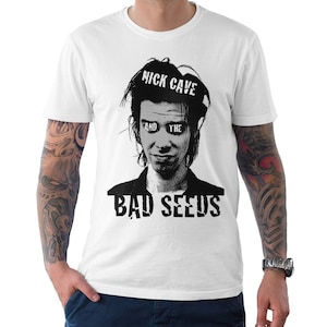 Nick Cave and the Bad Seeds T-Shirt, 100% Cotton Shirt, Men&#39;s Women&#39;s All Sizes (mw-138)