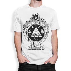 Gravity Falls Bill Cipher Art T-Shirt, Men&#39;s Women&#39;s All Sizes (mw-207)