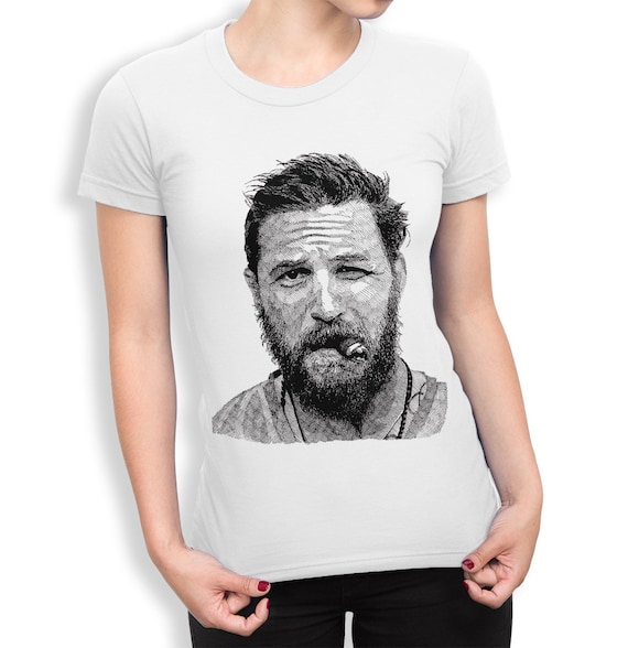 tom hardy white shirt