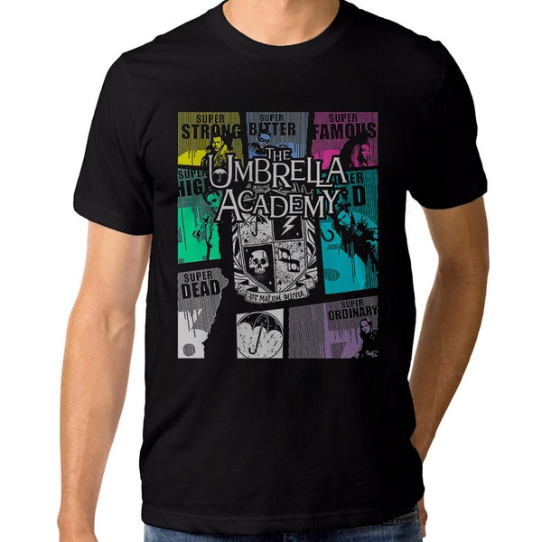 The Umbrella Academy Graphic T-Shirt, Men's Women's All Sizes (mw-366)