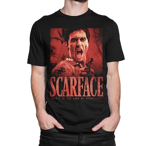 Scarface Tony Montana T-Shirt, Al Pacino Shirt, Men&#39;s Women&#39;s All Sizes (mw-205)