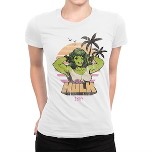 She-Hulk Vintage T-Shirt 1984, Avengers Shirt, Men's Women's All Sizes (mw-283)