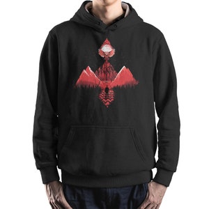 Twin Peaks Art Hoodie and Sweatshirt / Unisex Sizes (mw-328)