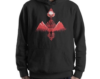 Twin Peaks Art Hoodie and Sweatshirt / Unisex Sizes (mw-328)