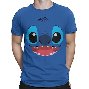 Happy Stitch T-Shirt, Lilo and Stitch Tee, Men&#39;s Women&#39;s All Sizes (mw-289)