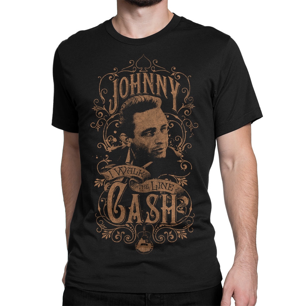 Walk the Line Tshirt - Etsy