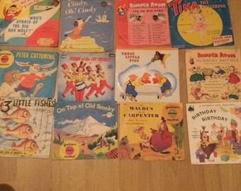 Vintage Kids LP’s records