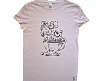 Eye Tea Party Graphic T shirt