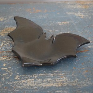 Ceramic Bat Spoon Rest Spooky Home Decor