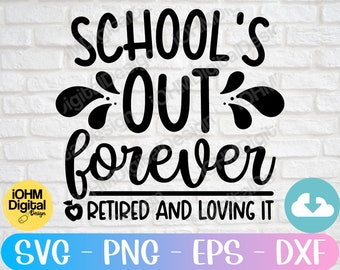 Download Retired Teacher Svg Etsy