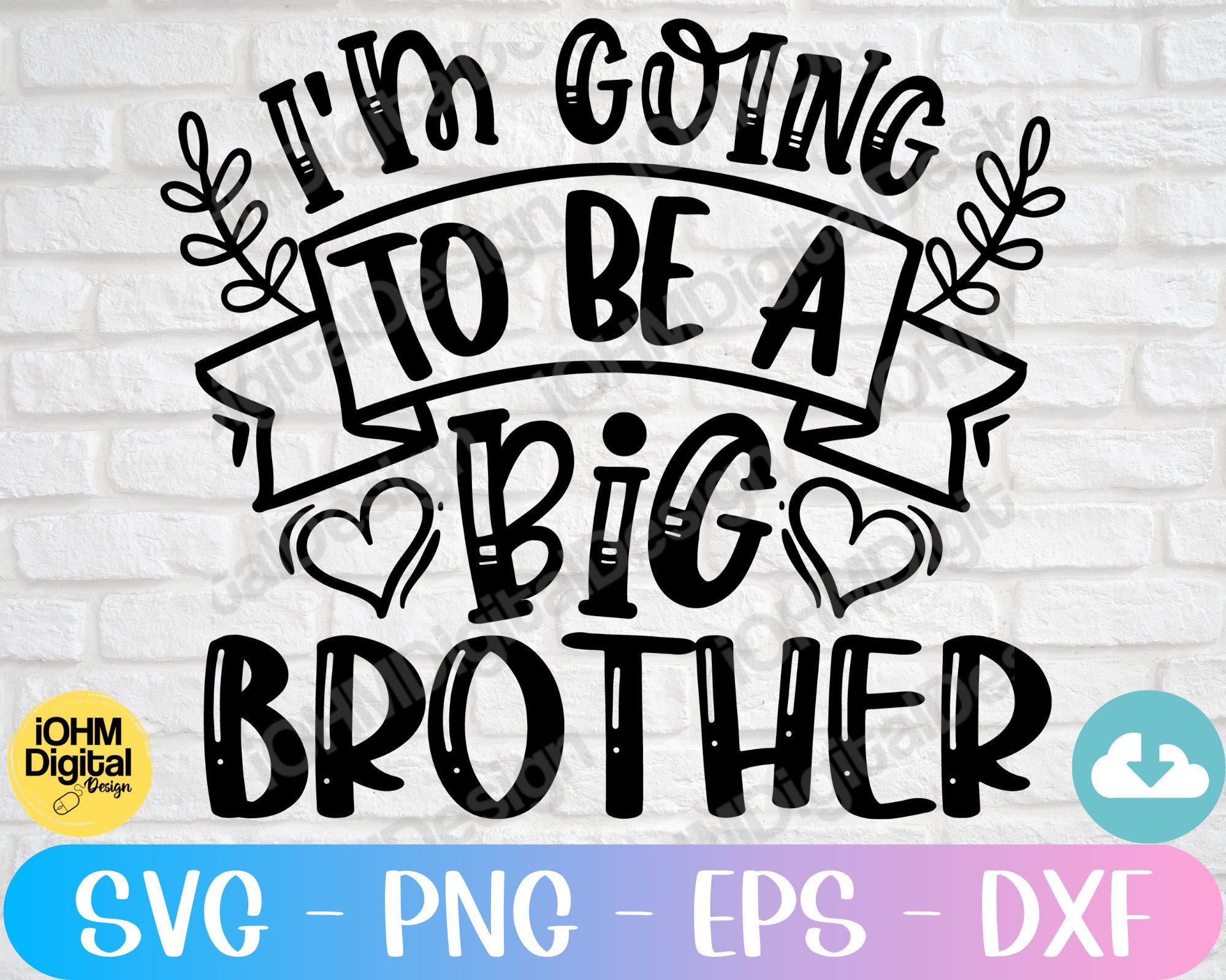 I am going to be a big brother sales