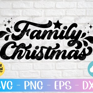 Family Christmas SVG: Funny Vacation Cut File (Digital Download)