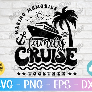 Family Cruise SVG: Vacation Summer Cut File (Digital Download)
