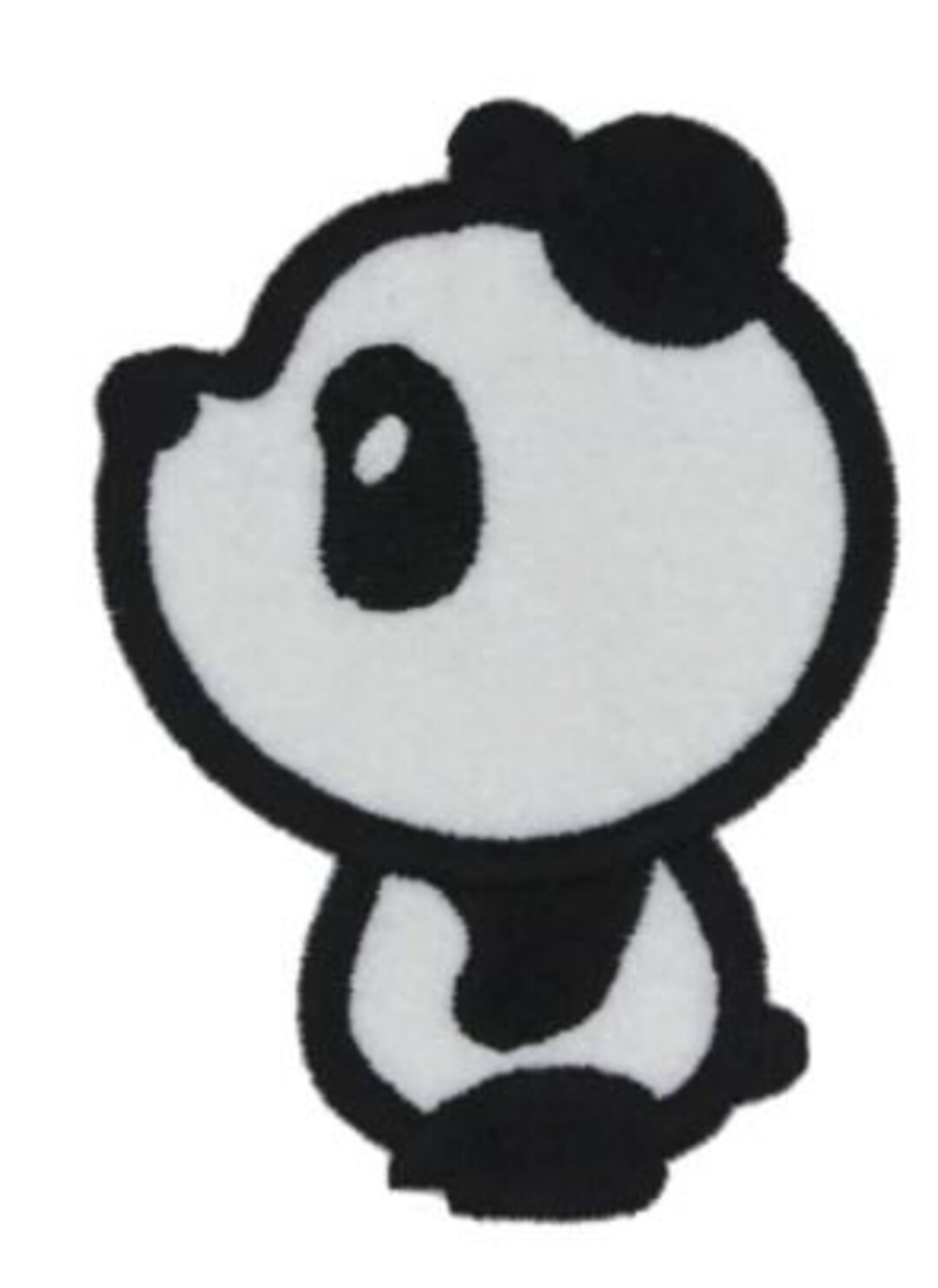 Cute Chibi Giant Panda Animal Patch for Garments Tote Bag Accessories ...